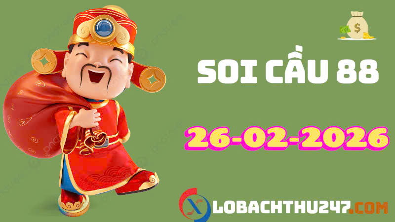 Soi cầu 88 ngày 26-02-2026