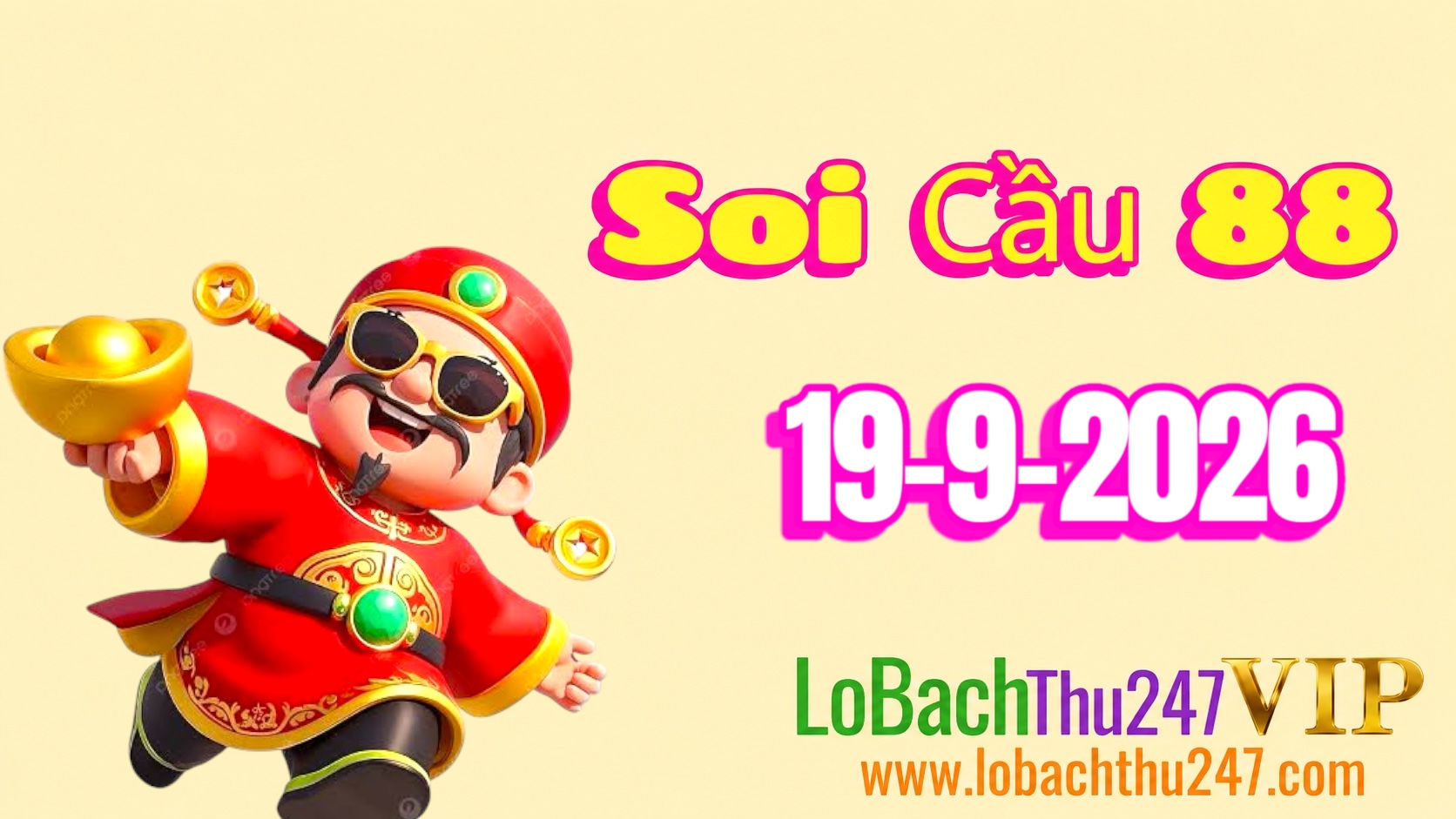 Soi Cầu 88 Ngày 19/09/2026