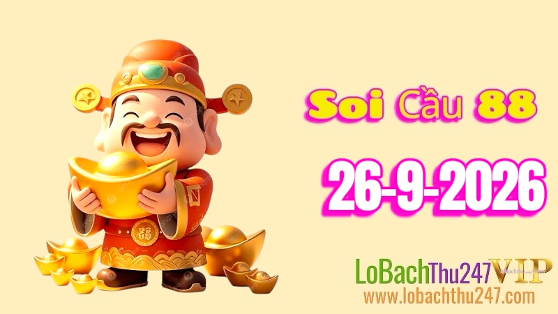 Soi Cầu 88 Ngày 26/09/2026